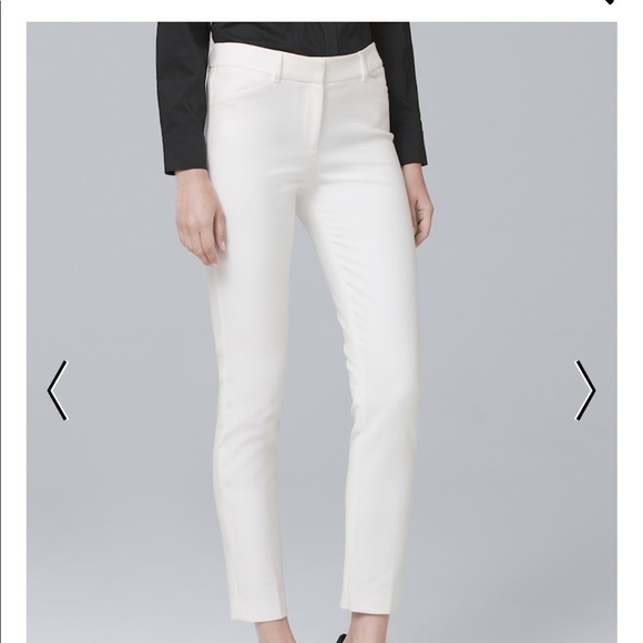 comfort stretch slim ankle pants